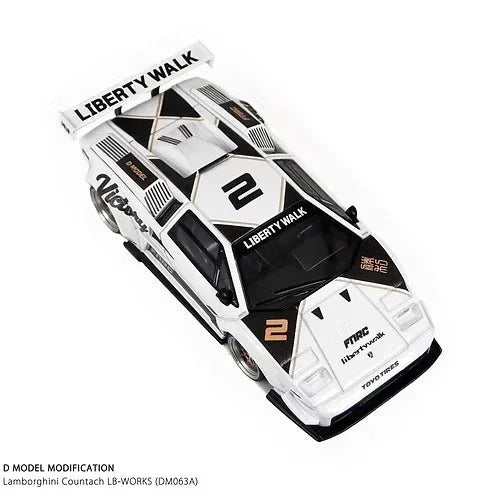 Lamborghini Countach LB-WORKS (FNRC), 1:64 Scale — image 4
