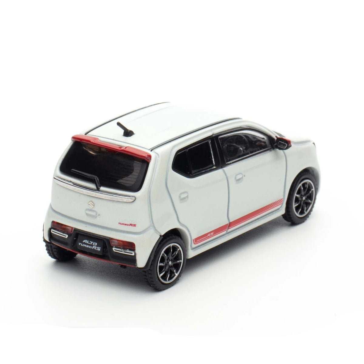 Suzuki Alto Works RS (HA36S), 1:64 Scale (White) — image 2