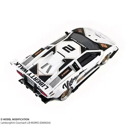 Lamborghini Countach LB-WORKS (FNRC), 1:64 Scale — image 5