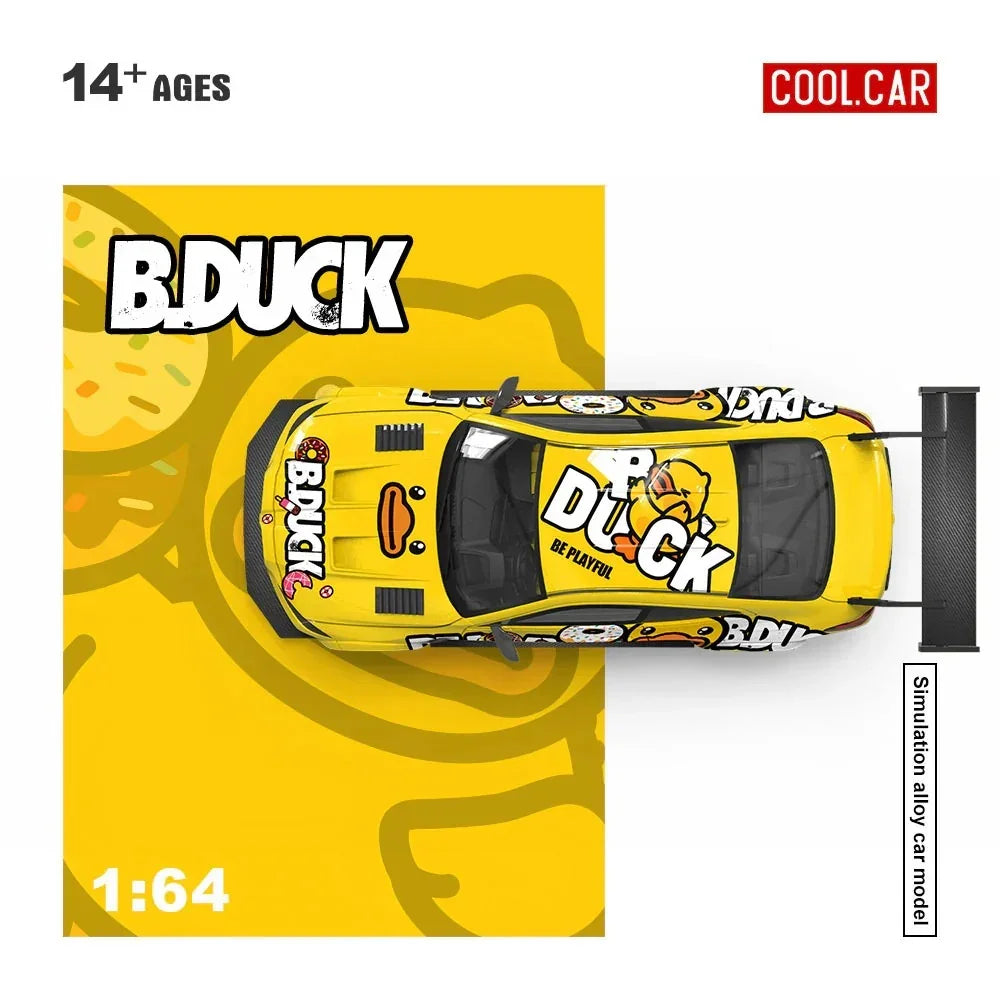 BMW M4, 1:64 Scale (Yellow) — image 4
