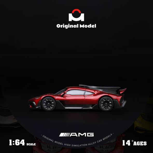 *PRE-ORDER* Mercedes-Benz AMG One, 1:64 Scale (Metallic Red) — image 3