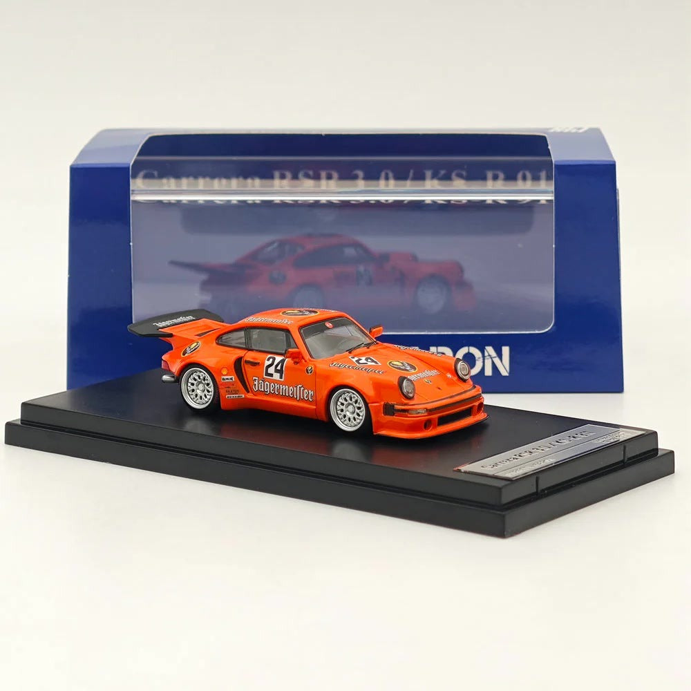 Porsche Carrera RSR 3.0 Jägermeister #24, 1:64 Scale (Orange) — image 4