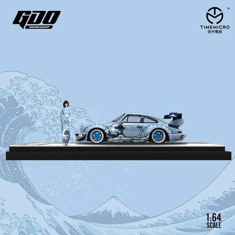 *PRE-ORDER* Porsche diecast 964 Kanagawa - Figure Version, 1:64 Scale — image 5