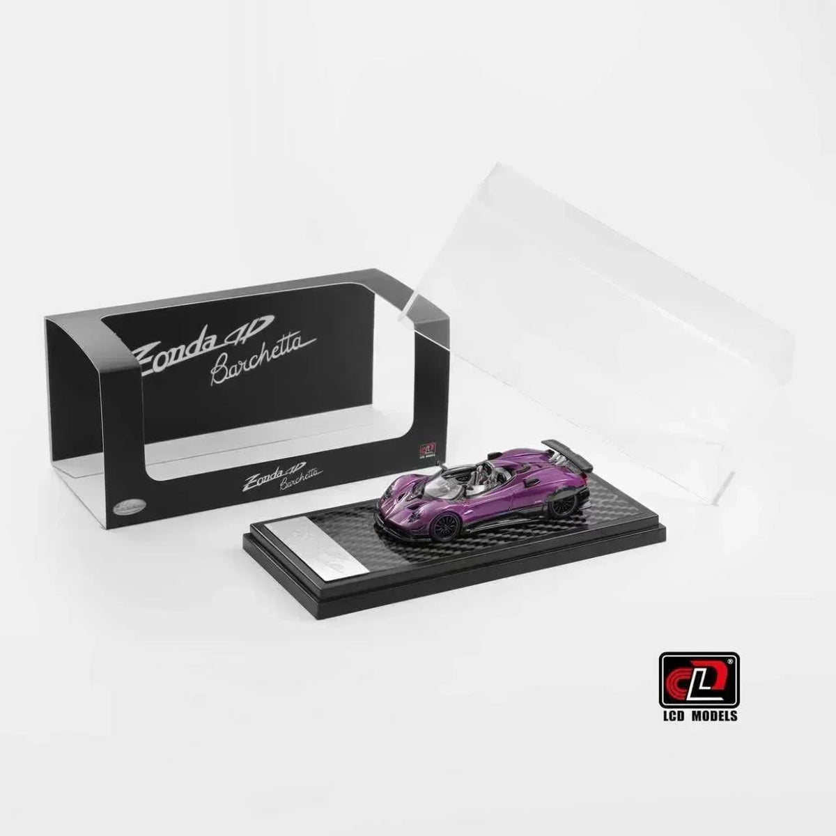 Pagani Zonda HP Shanghai Toy Fair Special Package 2025, 1:64 Scale (Carbon Purple) — image 3