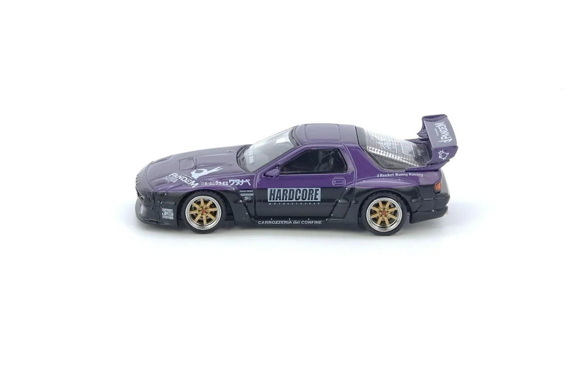 Mazda RX7 (Fc3S) Pandem Rocket Bunny, 1:64 Scale (Purple) — image 2