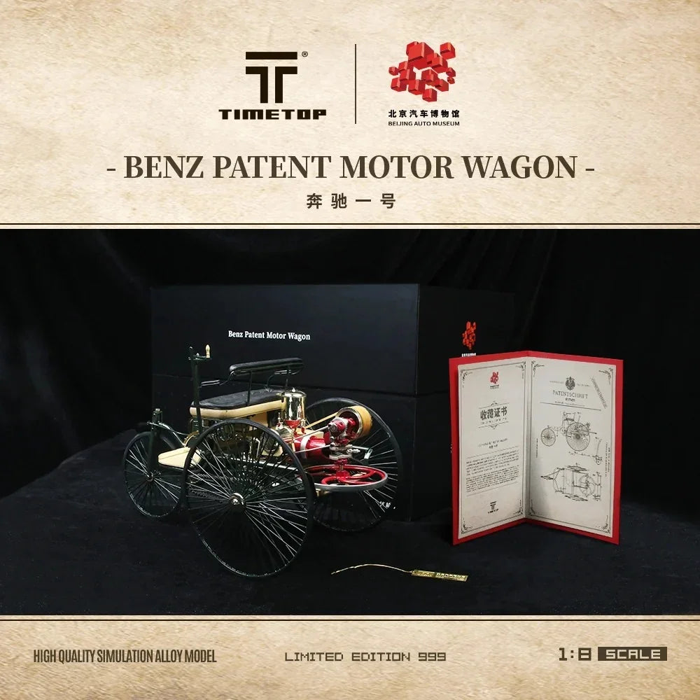 *PRE-ORDER* Time Micro Mercedes-Benz No. 1, 1:8 Scale — image 3