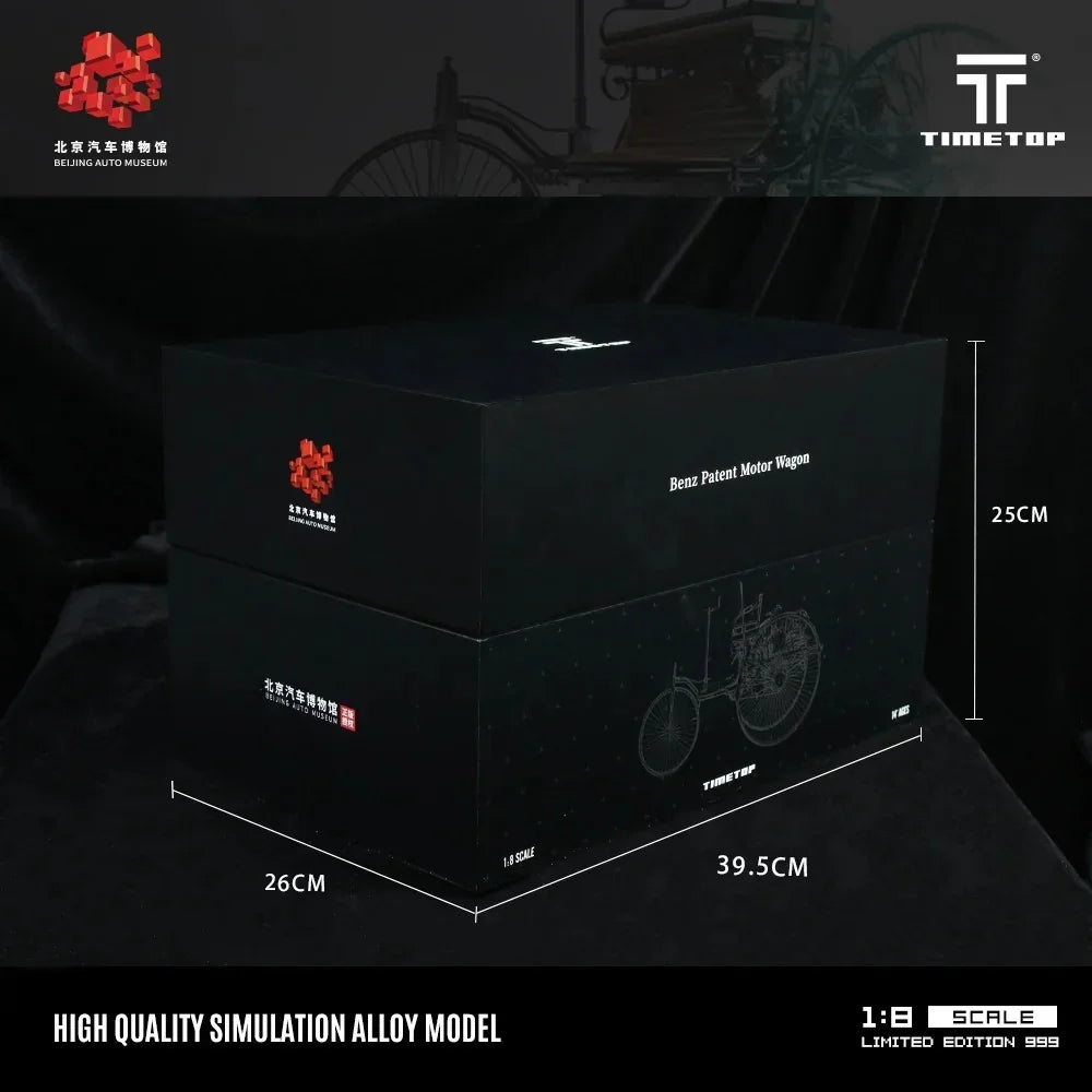 *PRE-ORDER* Time Micro Mercedes-Benz No. 1, 1:8 Scale — image 4