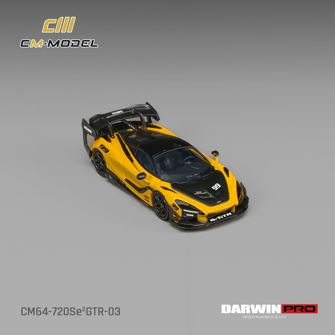 *PRE-ORDER* DarwinPRO 720SE² GTR – Pearlie Yellow #99, 1:64 Scale — image 6