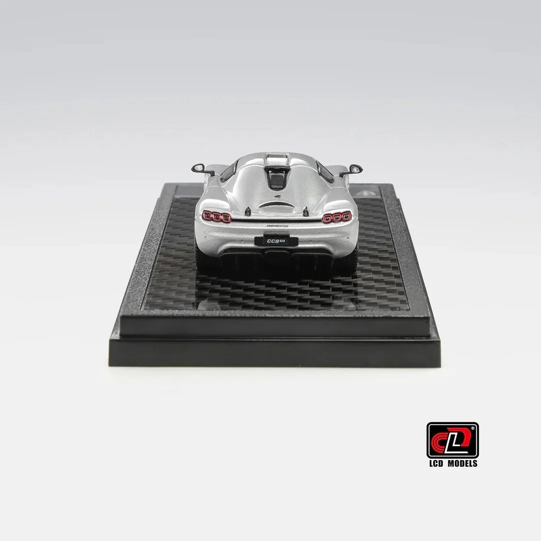Koenigsegg CC850, 1:64 Scale (Silver) — image 4