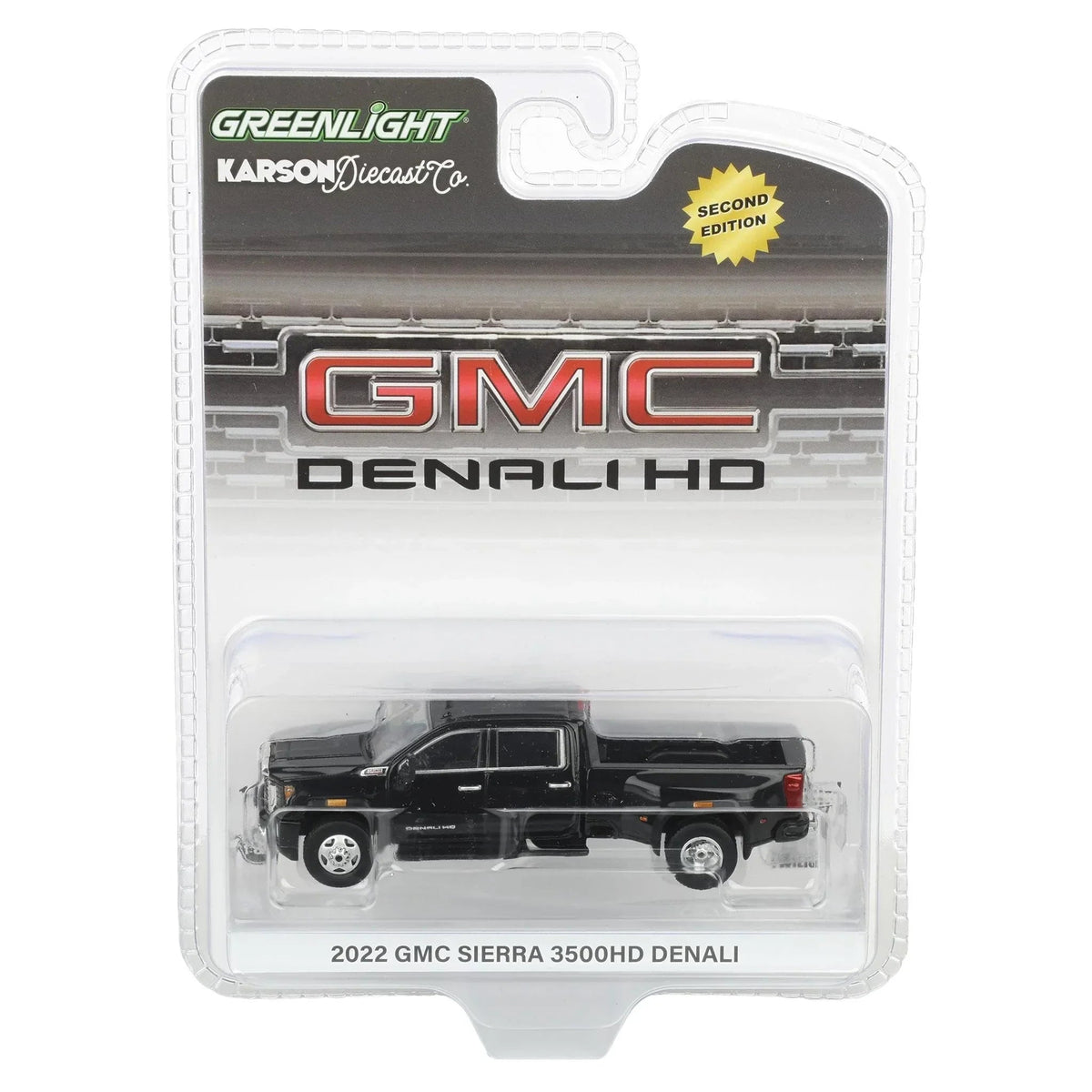 GMC SIERRA 3500HD Denali 2022, 1:64 Scale (Black) — image 6
