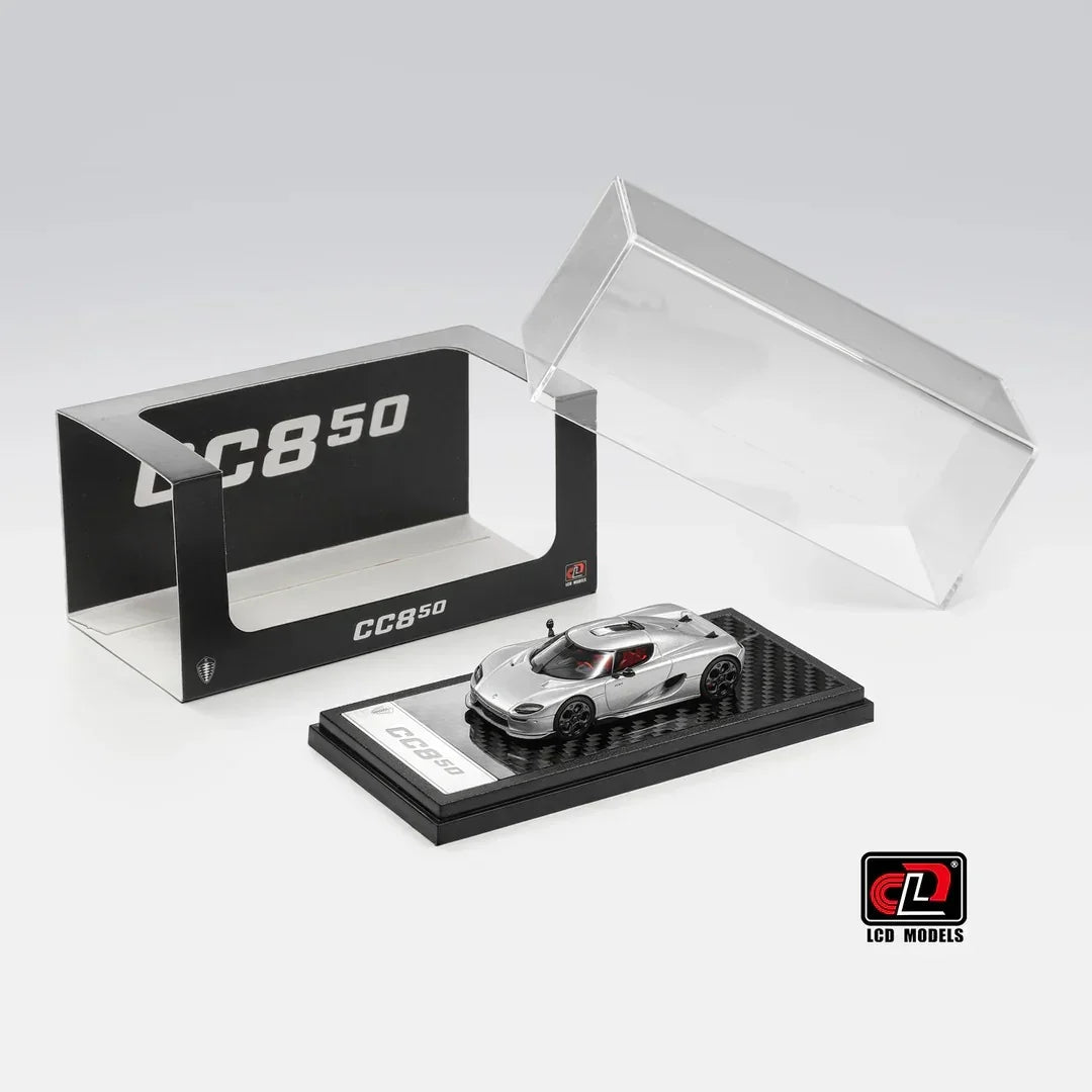 Koenigsegg CC850, 1:64 Scale (Silver) — image 5