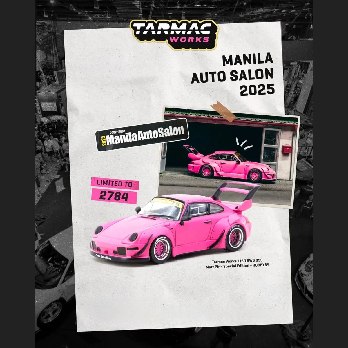 RWB 993, 1:64 Scale (Matte Pink) — image 4