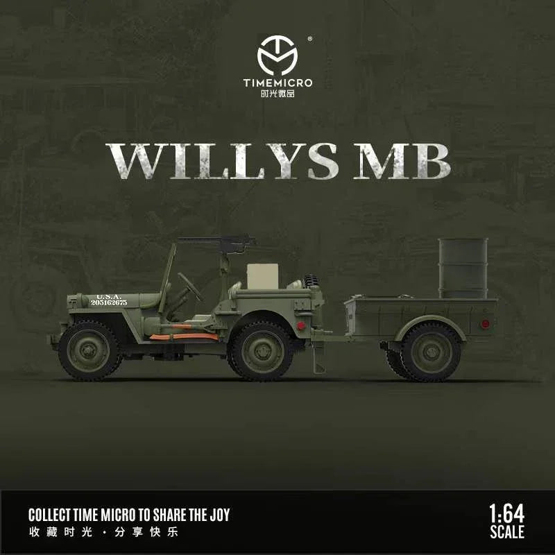 *PRE-ORDER* Willys MB, 1:64 Scale (Military Green) — image 5