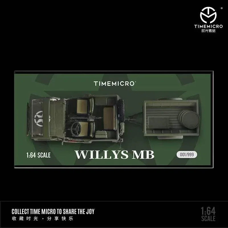 *PRE-ORDER* Willys MB, 1:64 Scale (Military Green) — image 6