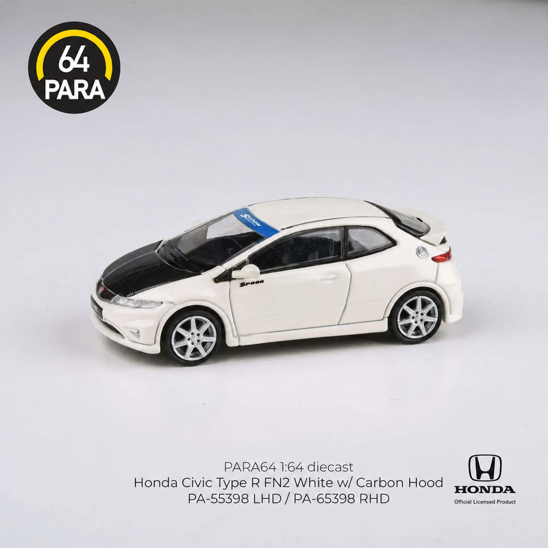 Honda Civic Type R FN2 2007, 1:64 Scale (White)