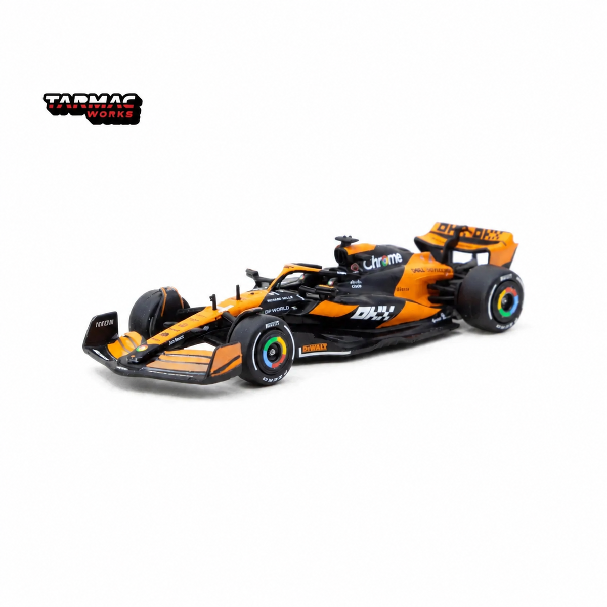 McLaren MCL60 2024 Livery - Global64, 1:64 Scale (Orange)