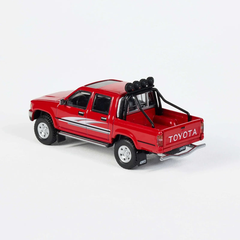 Toyota Hilux Ln107 1994, 1:64 Scale (Red) — image 2