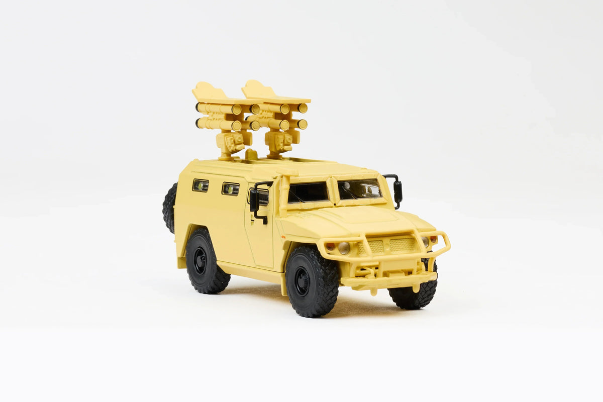 Gaz Tiger Armoured Vehicle, 1:64 Scale (Brown) — image 6