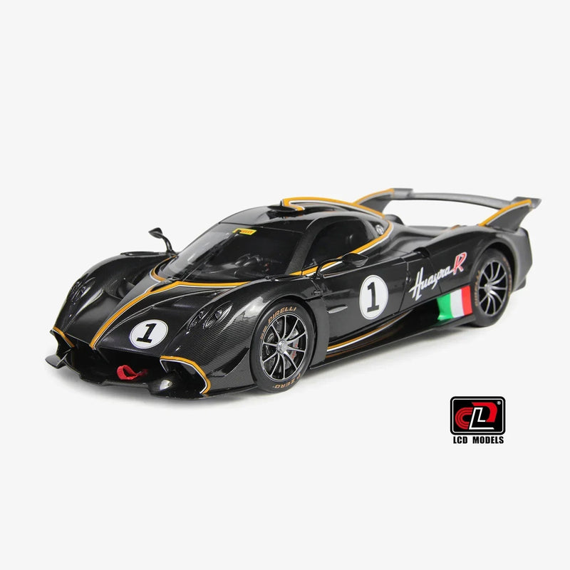 Pagani Huayra R, 1:18 Scale (Carbon Black) — image 1