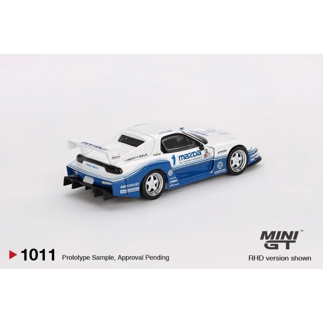 Mazda RX-7 LB-Super Silhouette (IMSA) - Signed, 1:64 Scale — image 3