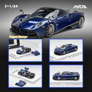 Pagani Huayra Coupe, 1:64 Scale (Blue) — image 4