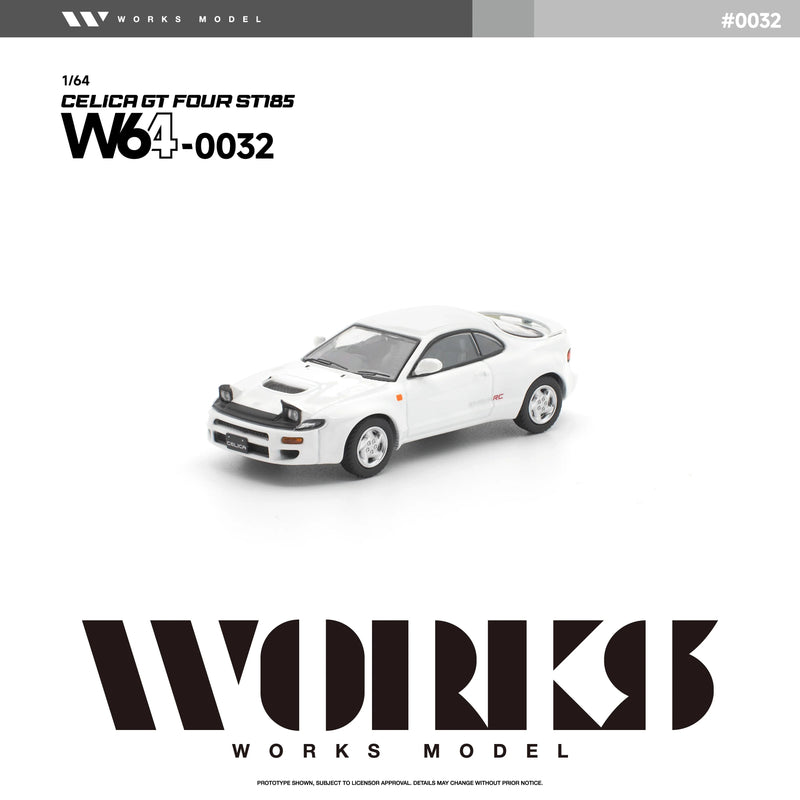 *PRE-ORDER* Toyota Celica GT Four ST-185 WRC, 1:64 Scale (White) — image 2