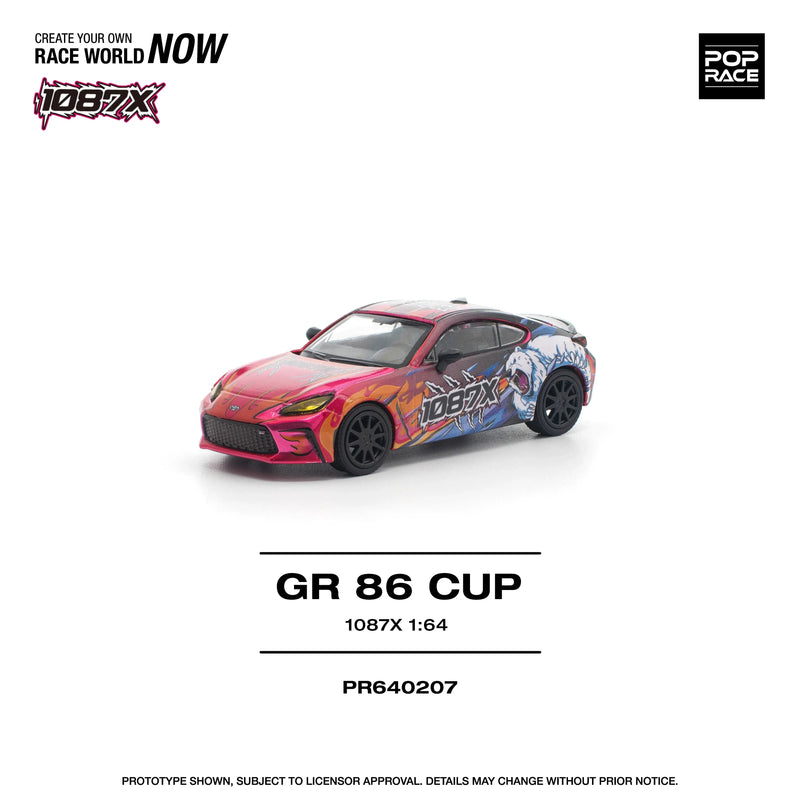 GR 86 Cup 1087X, 1:64 Scale (Red) — image 1