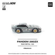 *PRE-ORDER* Pandem 280ZX Raw Metal, 1:64 Scale — image 4