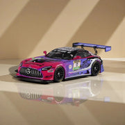 *PRE-ORDER* Mercedes AMG GT3 diecast GetSpeed - Purple Beast #17, 1:64 Scale (Purple) — image 5