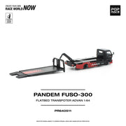 *PRE-ORDER* Pandem Fuso 300 Flatbed Transporter Advan,1:64 Scale — image 5