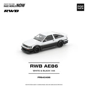 *PRE-ORDER* RWB AE86, 1:64 Scale (White Black) — image 1