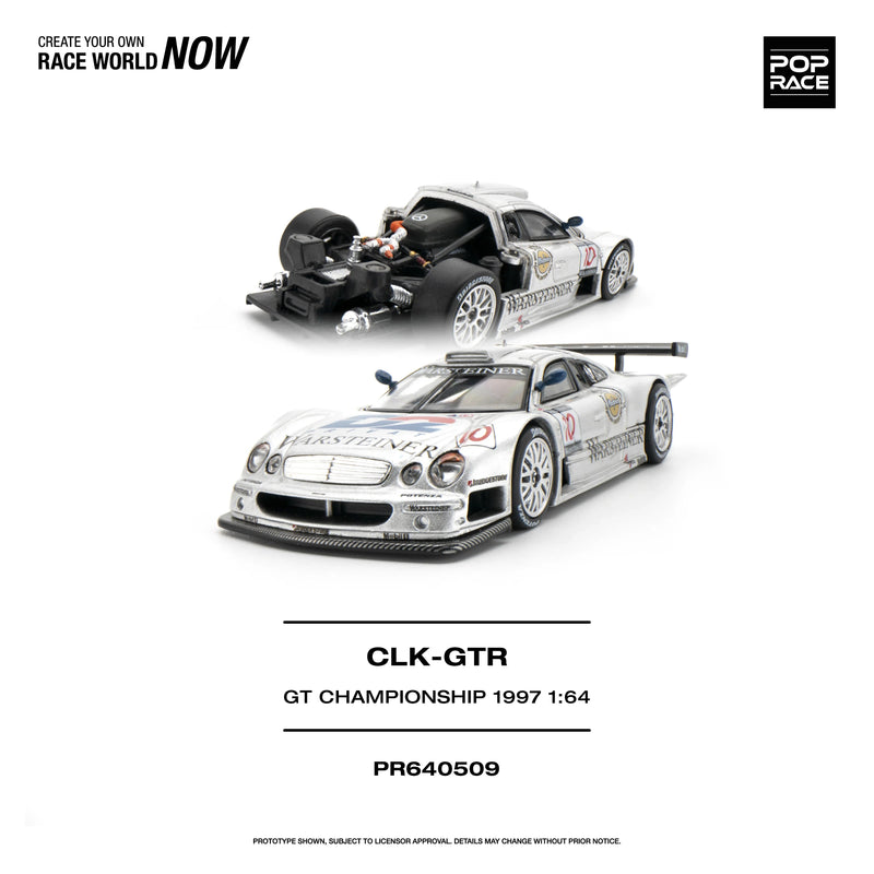 *PRE-ORDER* Mercedes-Benz AMG CLK GTR FIA GT Championship 1997, 1:64 Scale — image 1