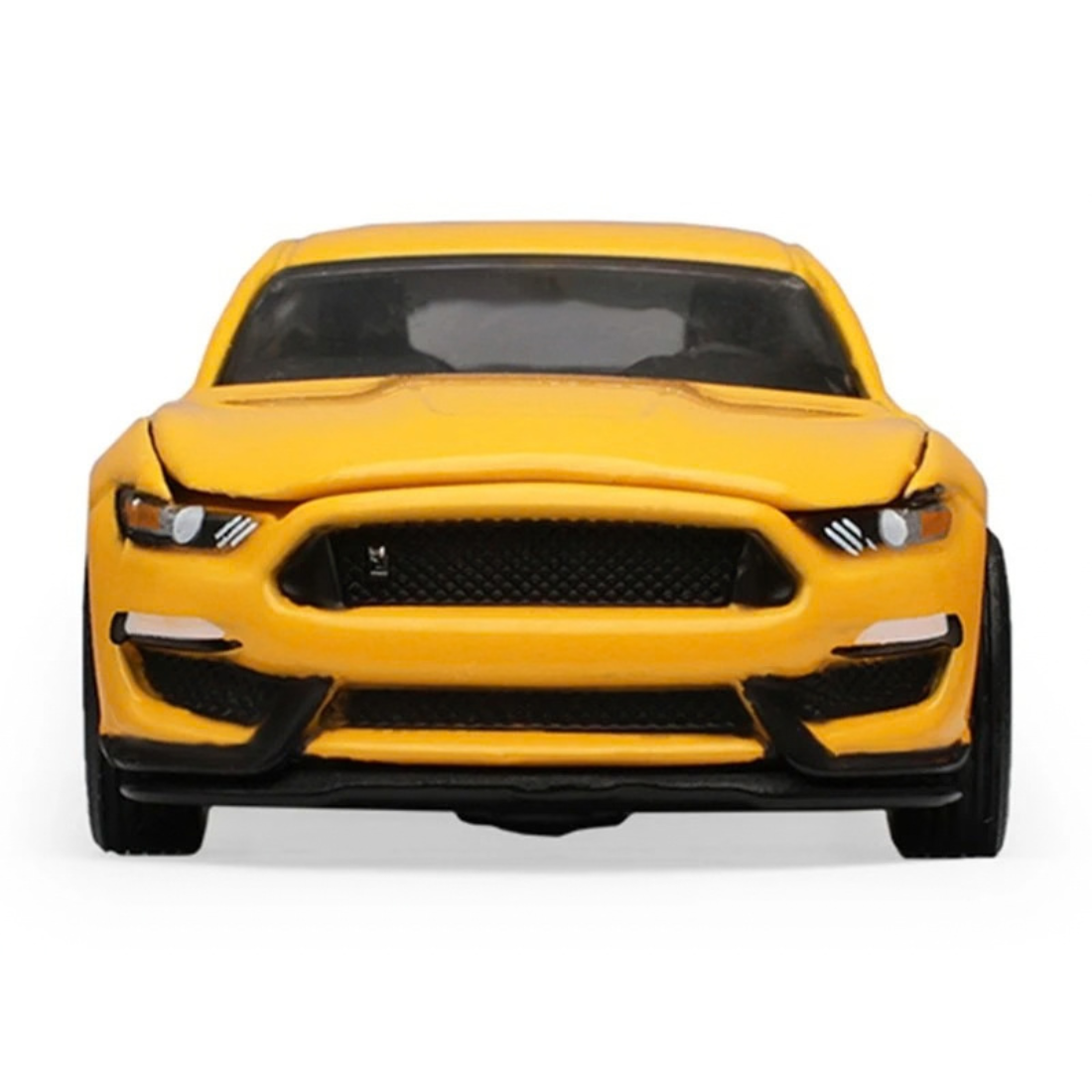 *PRE-ORDER* The Mustang Stampede Series 2 - 2017 Ford Mustang Shelby GT350 - Triple Yellow Tri-Coat, 1:64 Scale — image 3