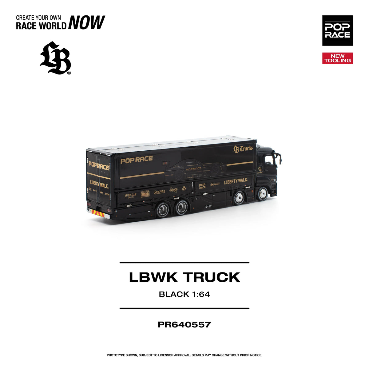 *PRE-ORDER* LBWK Truck, 1:64 Scale (Black) — image 5