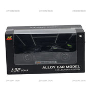 Koenigsegg Jesko Pullback Toy Car - Light, Sound with Openable Doors, 1:32 Scale (Black) — image 5