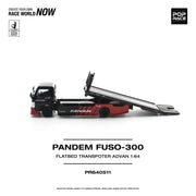 *PRE-ORDER* Pandem Fuso 300 Flatbed Transporter Advan,1:64 Scale — image 3