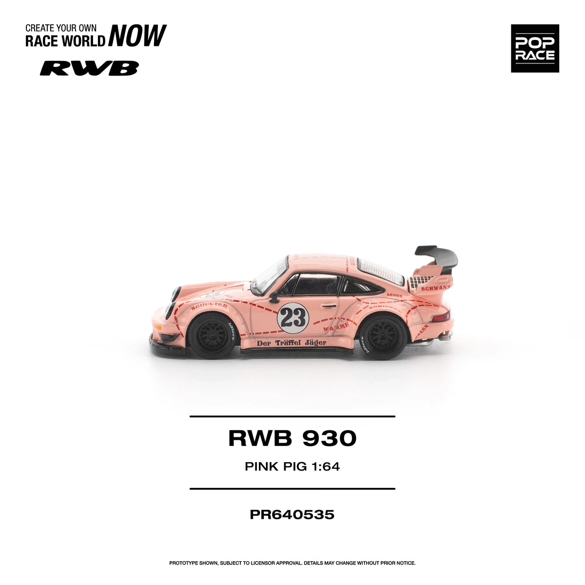 *PRE-ORDER* RWB 930 "PINK PIG", 1:64 Scale — image 2