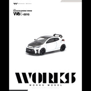 *PRE-ORDER* TOYOTA GRMN YARIS, 1:64 Scale (WHITE) — image 1