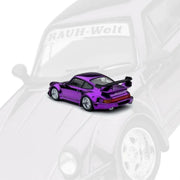 *Pre-Order* Porsche diecast RWB with Display Engine DZ P, 1:64 Scale (Purple Chrome) — image 4