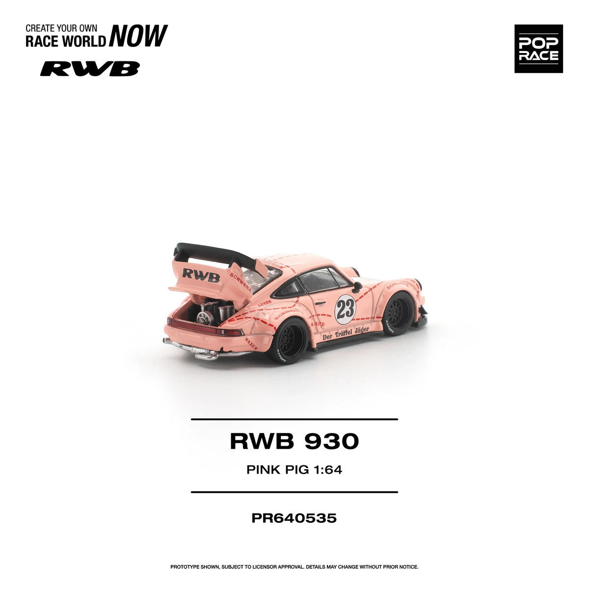 *PRE-ORDER* RWB 930 "PINK PIG", 1:64 Scale — image 5