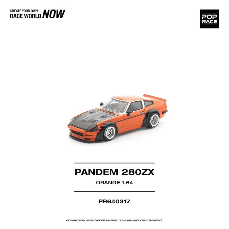 *PRE-ORDER* Pandem 280ZX, 1:64 Scale (Orange) — image 1