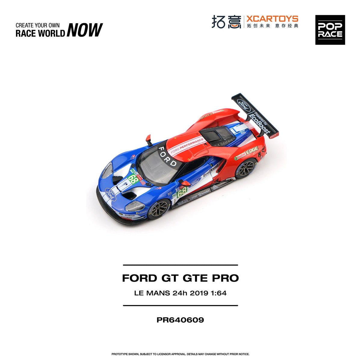 *PRE-ORDER* Ford GT GTE Pro Le Mans 24H 2019, 1:64 Scale — image 2