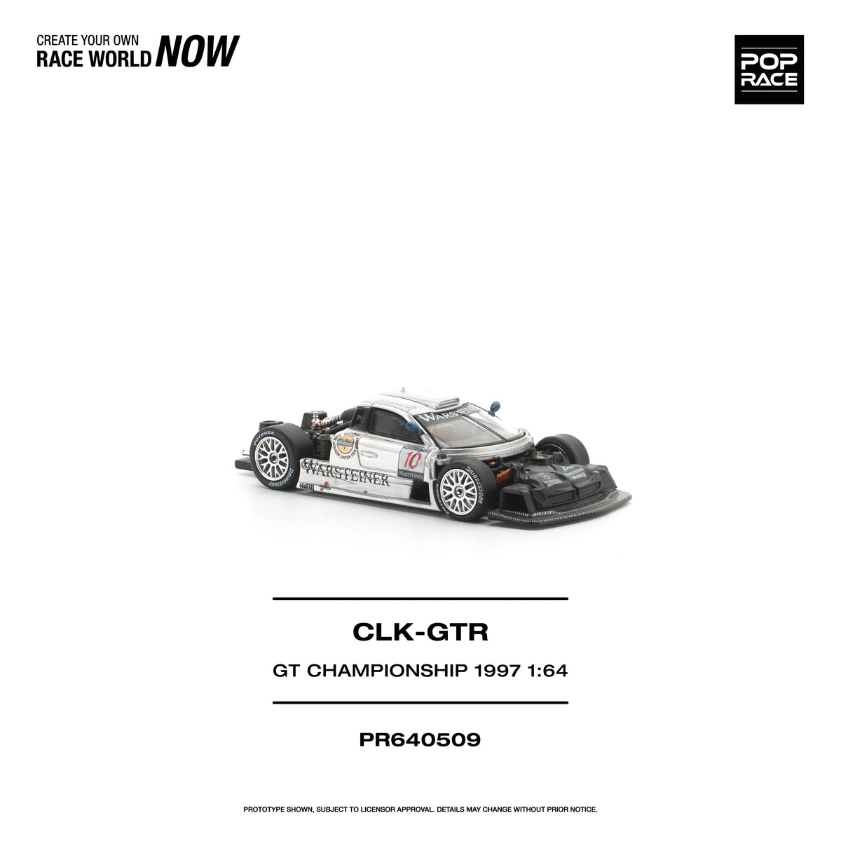 *PRE-ORDER* Mercedes-Benz AMG CLK GTR FIA GT Championship 1997, 1:64 Scale — image 6