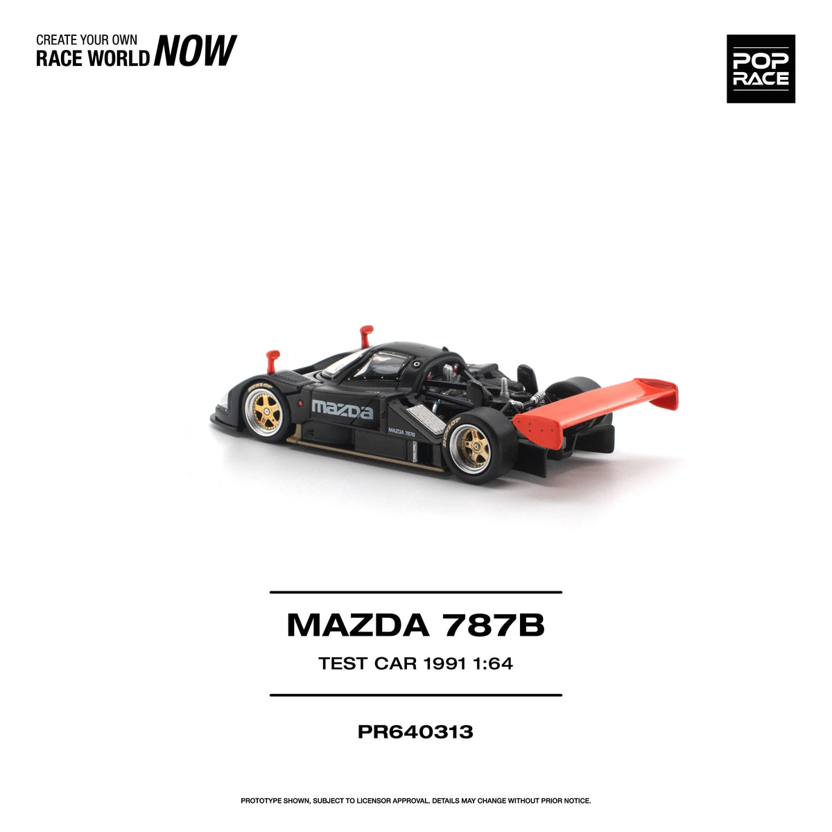 *PRE-ORDER* Mazda 787B 1991 Test Car, 1:64 Scale — image 3