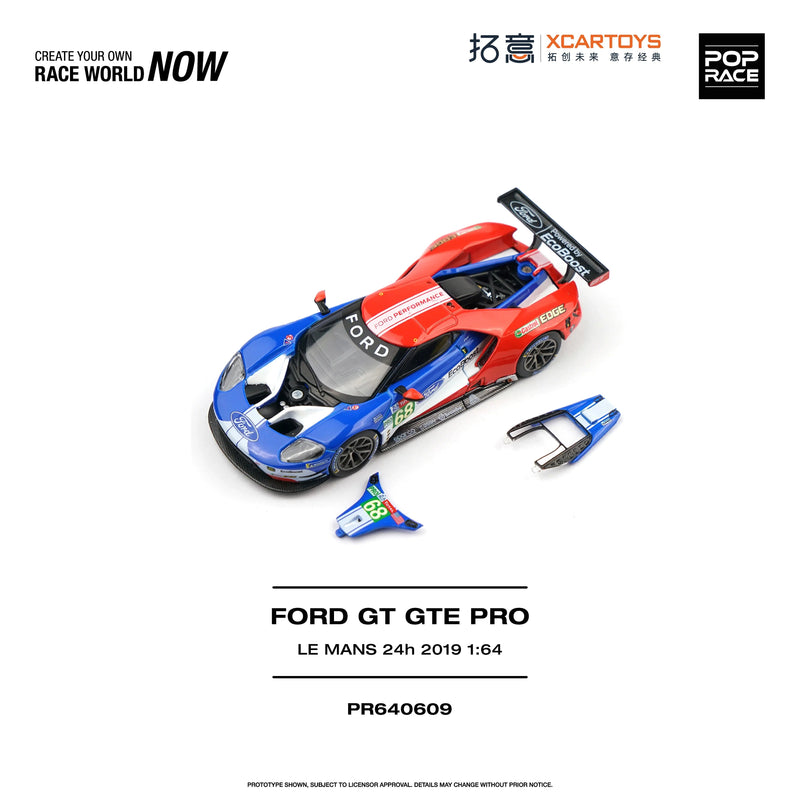 *PRE-ORDER* Ford GT GTE Pro Le Mans 24H 2019, 1:64 Scale — image 1