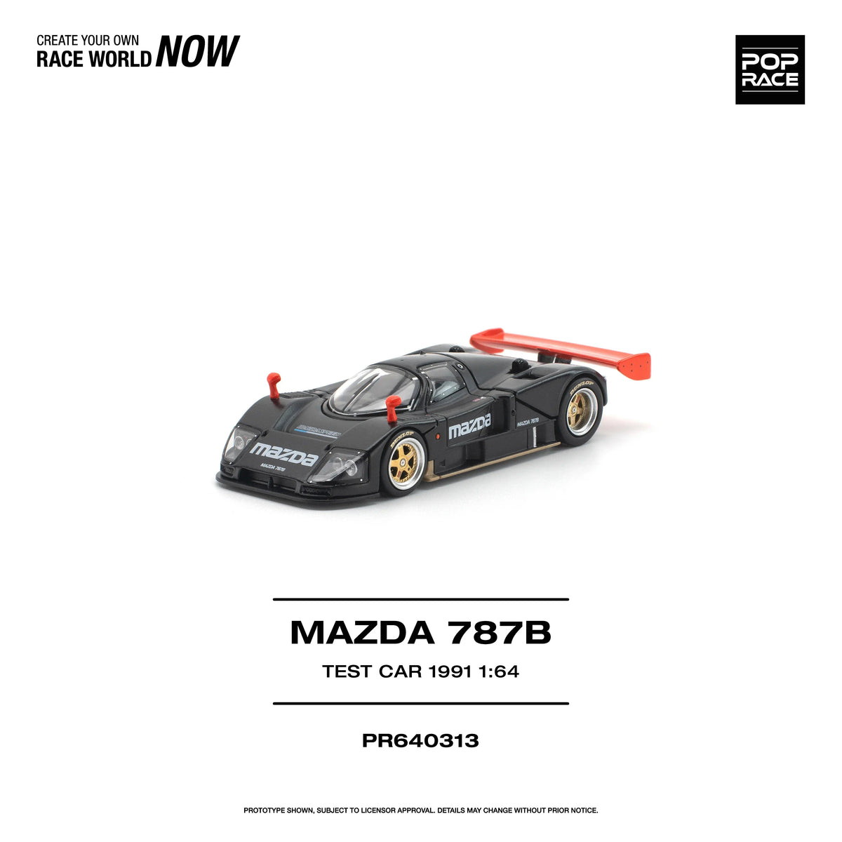 *PRE-ORDER* Mazda 787B 1991 Test Car, 1:64 Scale — image 1