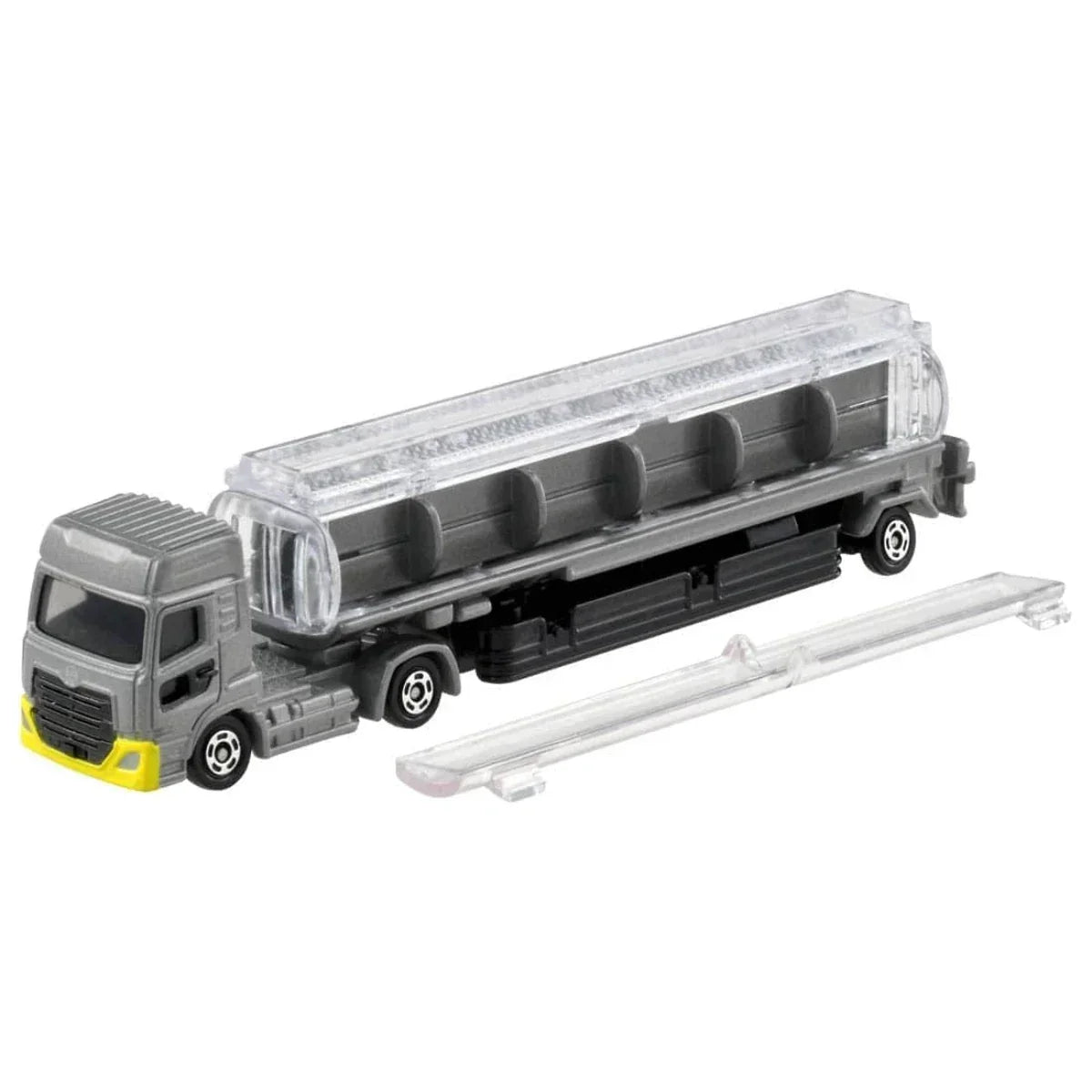 Tomica Long No.136 UD Truck Quon Tank Lorry, 1:89 Scale (Silver) — image 2