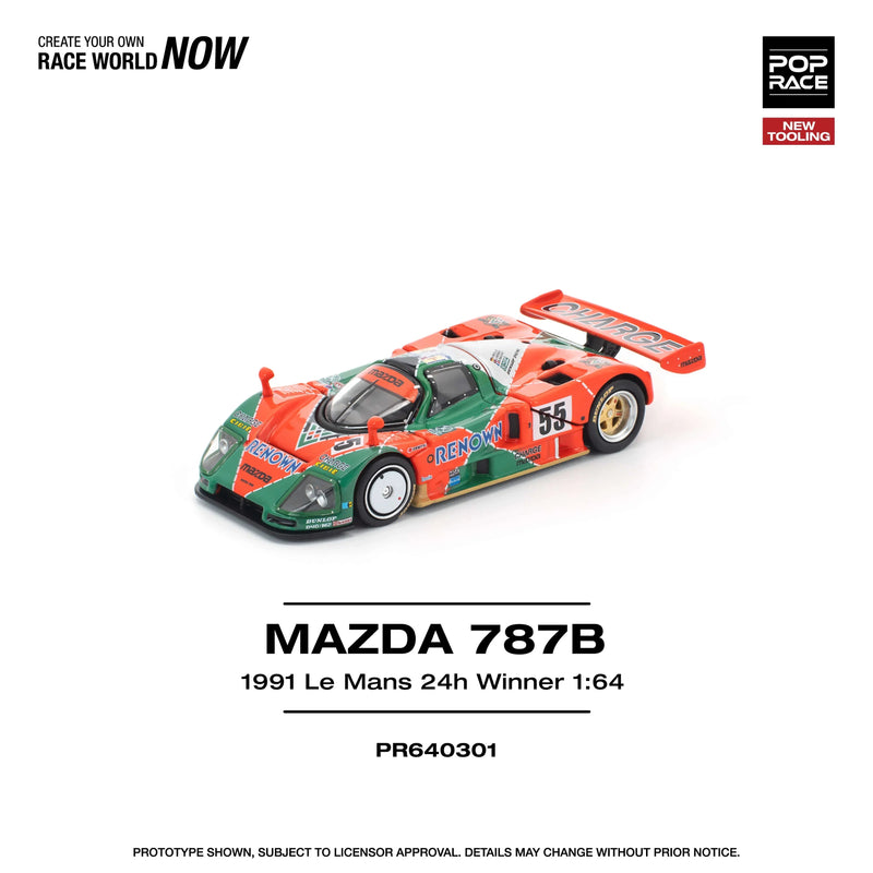 Mazda 787B Le Mans 1991, 1:64 Scale — image 2