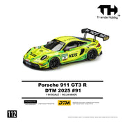 *PRE-ORDER* Porsche diecast 911 GT3 R - DTM 2025 No.91, 1:64 Scale — image 2