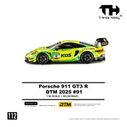 *PRE-ORDER* Porsche diecast 911 GT3 R - DTM 2025 No.91, 1:64 Scale — image 3